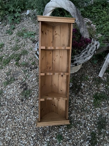 Vintage tall wooden corner - tall,