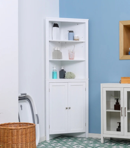 Tall corner cabinet - cabinet, modern