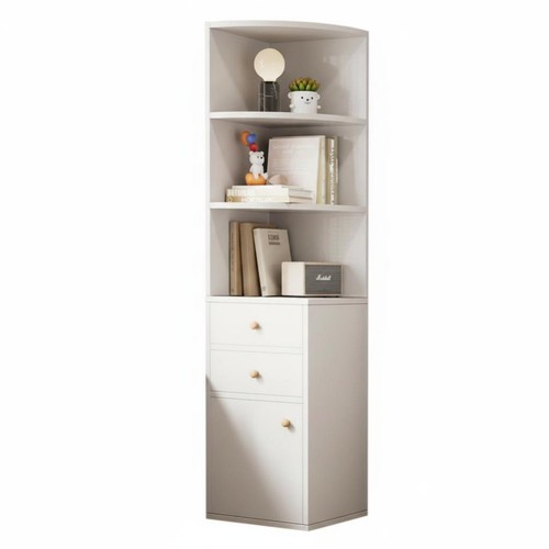 Corner storage unit with - storage,