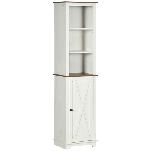 Kleankin tall bathroom cabinet - kleankin,