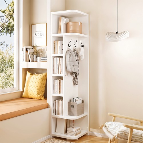 Corner shelving unit - shelving, storage