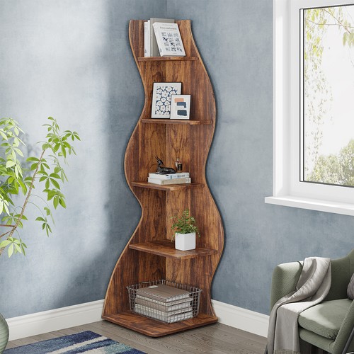 Modern tier corner - modern, bookshelf
