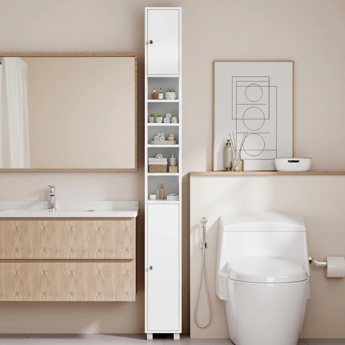 Tall bathroom storage - storage, cabinet
