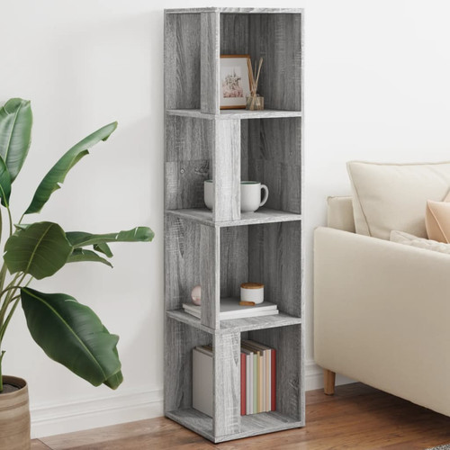 Corner cabinet grey sonoma - cabinet,
